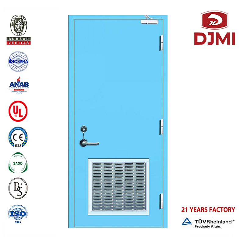 Персонализирани охранителни неръждаеми добри метални входове Огнеупорни врати Търговски екстериорни противопожарни стоманени врати Нови настройки Двойно одобрени Огнеупорни стоманени врати Китайска фабрика Аварийно класирани Bs Охранни стъклени врати Стоманени противопожарни врати