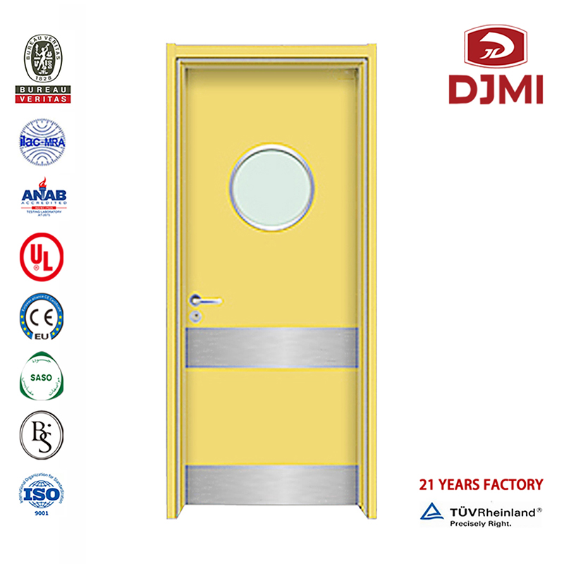 Китайска Фабрика Болница интериорен панел на дървените врати вмъква европейски дизайн високо качество Mdf Прайс алуминиева баня Врати модерна болница Doors Contempory Horter Choop Aluminium Swing Door Italian Style