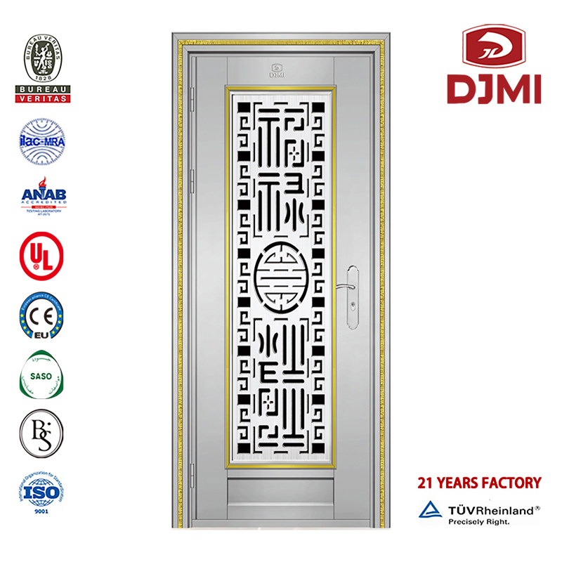 Handle Lock Chiness Steel Chines Factory Security (Bd) Grill Steel Main Designs Double Door High Ss China House Design Commercial Doors Designs Top Quality Steel Входна врата