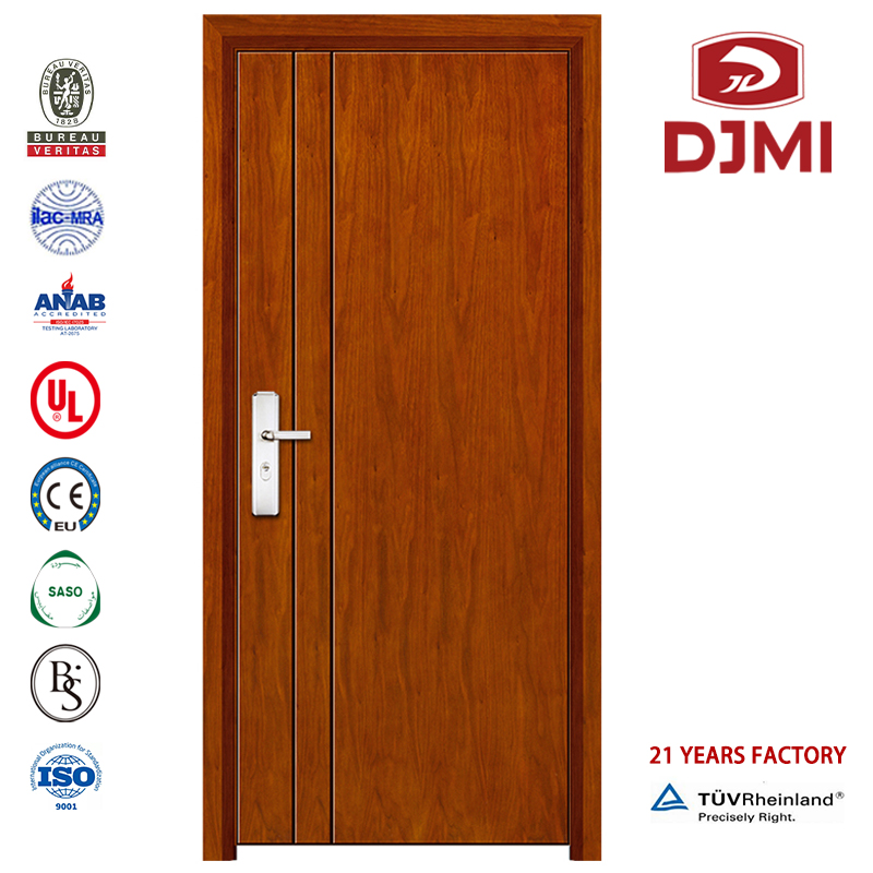 Китайска фабрика Manufactuer Fd30 Steel Fire Door Plain Solid Wood Doors High quality Ul Certified Moder Design Fire Doors Cheap Veneer Wood Design Proof Doors